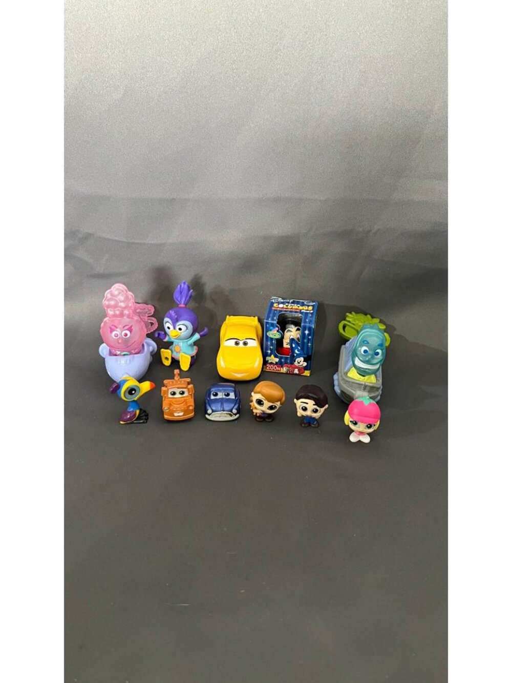 Disney Pixar Collectible Figures Toys Bundle Cars Anna Kevin Unique